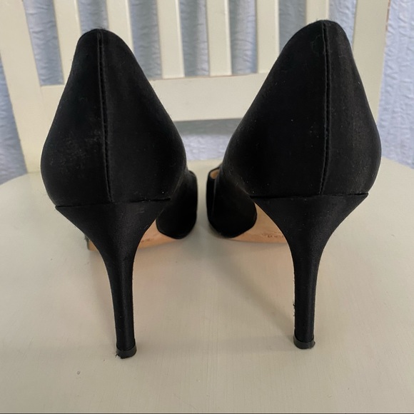 Kate Spade Satin Round Toe Pumps Heels - Picture 4 of 10
